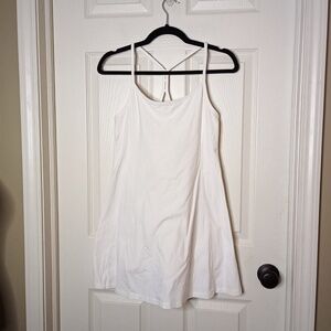 Victoria Secret Pink Active Wear Ultimate Dress-Built In Shorts Sz L Romper